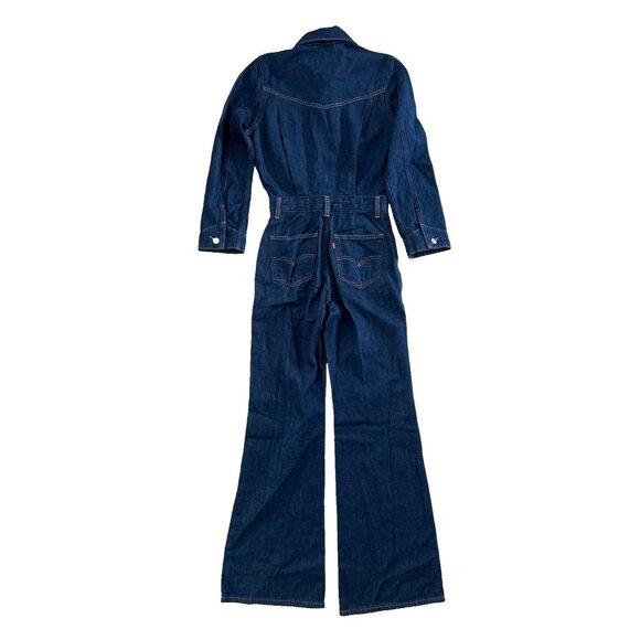 Levi's Western Jumpsuit Let's Get Lost Again Denim Jeans ( 24 ) - Picture 5 of 6